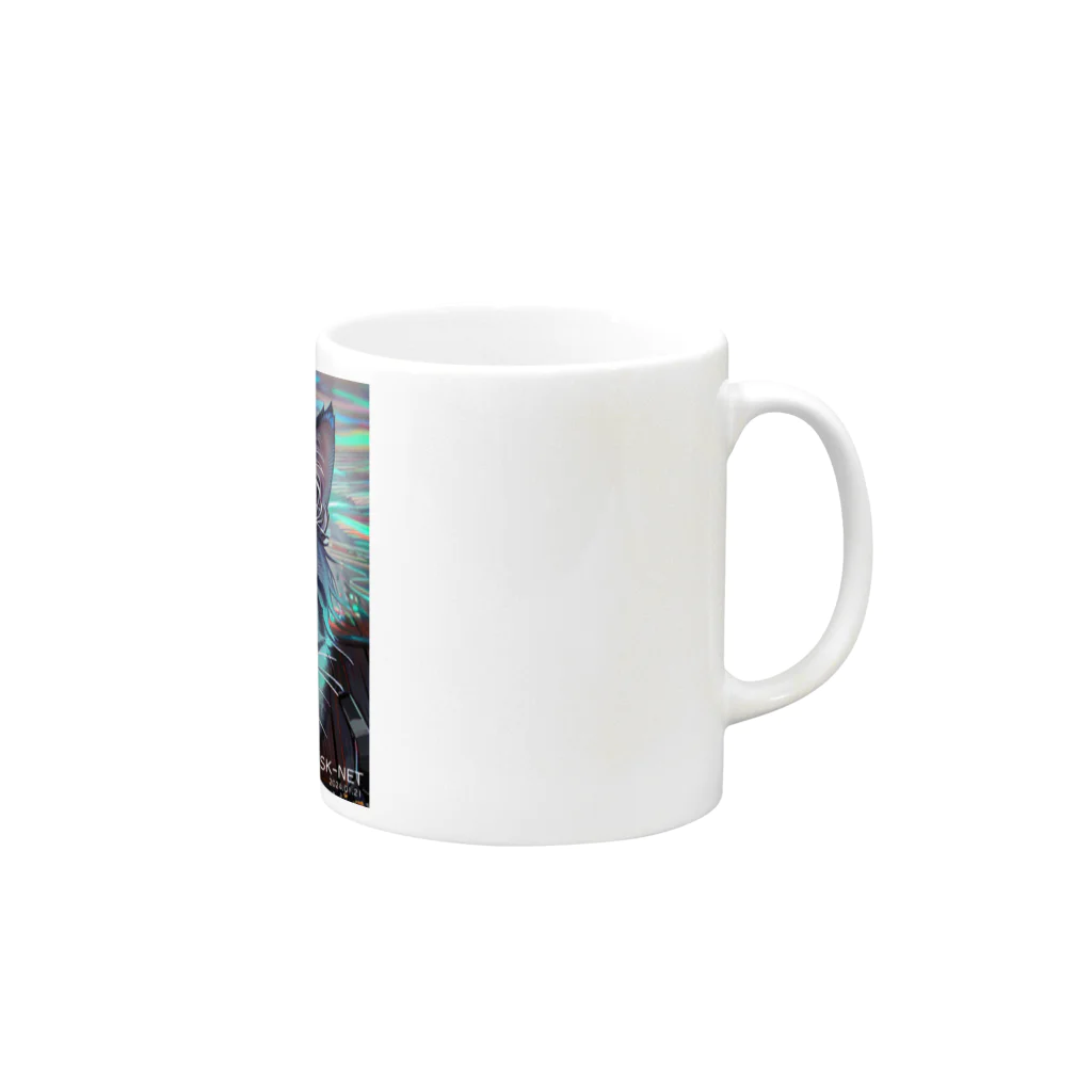 SSK-NETのチャーミー　1号 Mug :right side of the handle