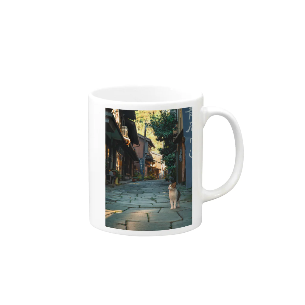 Ryoppi_neko_photoのRyoppi_neko_goods-2 Mug :right side of the handle