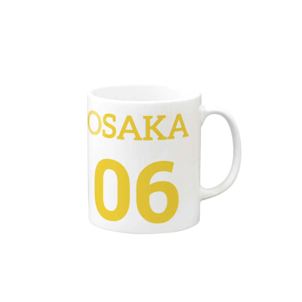 y-sukeの大阪アイテム Mug :right side of the handle