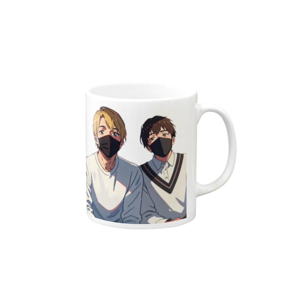 sho_to_renのSHOとREN Mug :right side of the handle