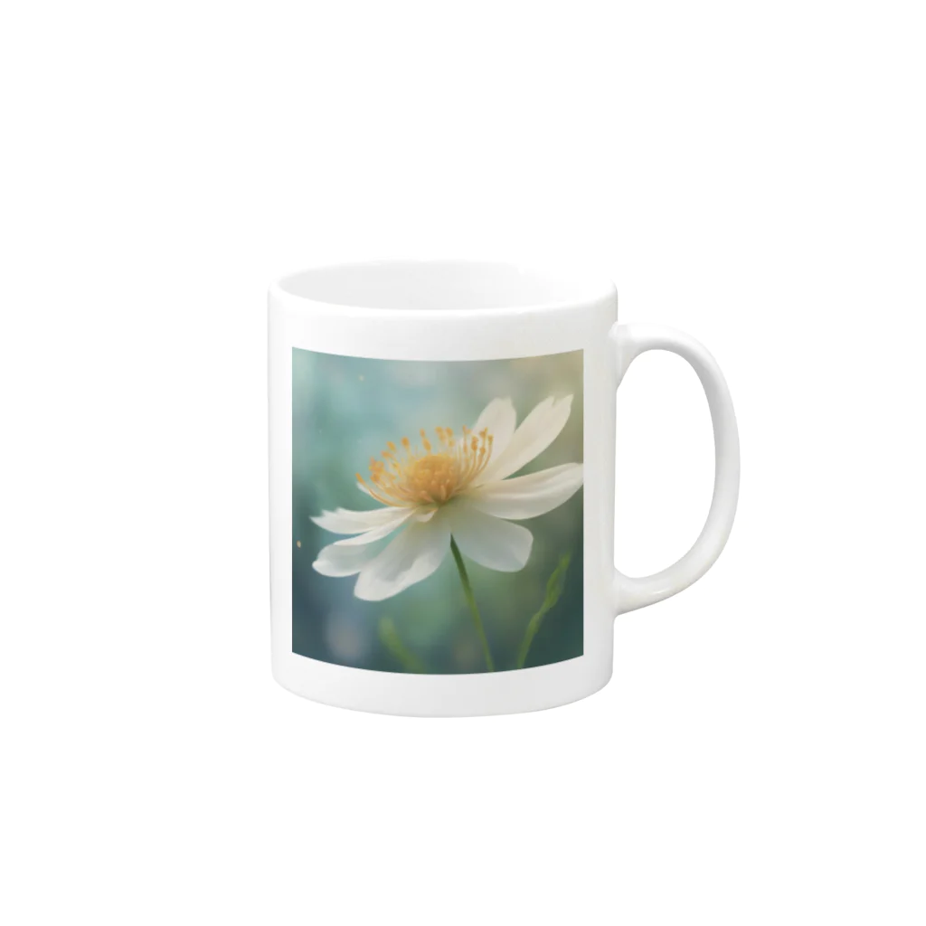 saepontaの一輪花 Mug :right side of the handle