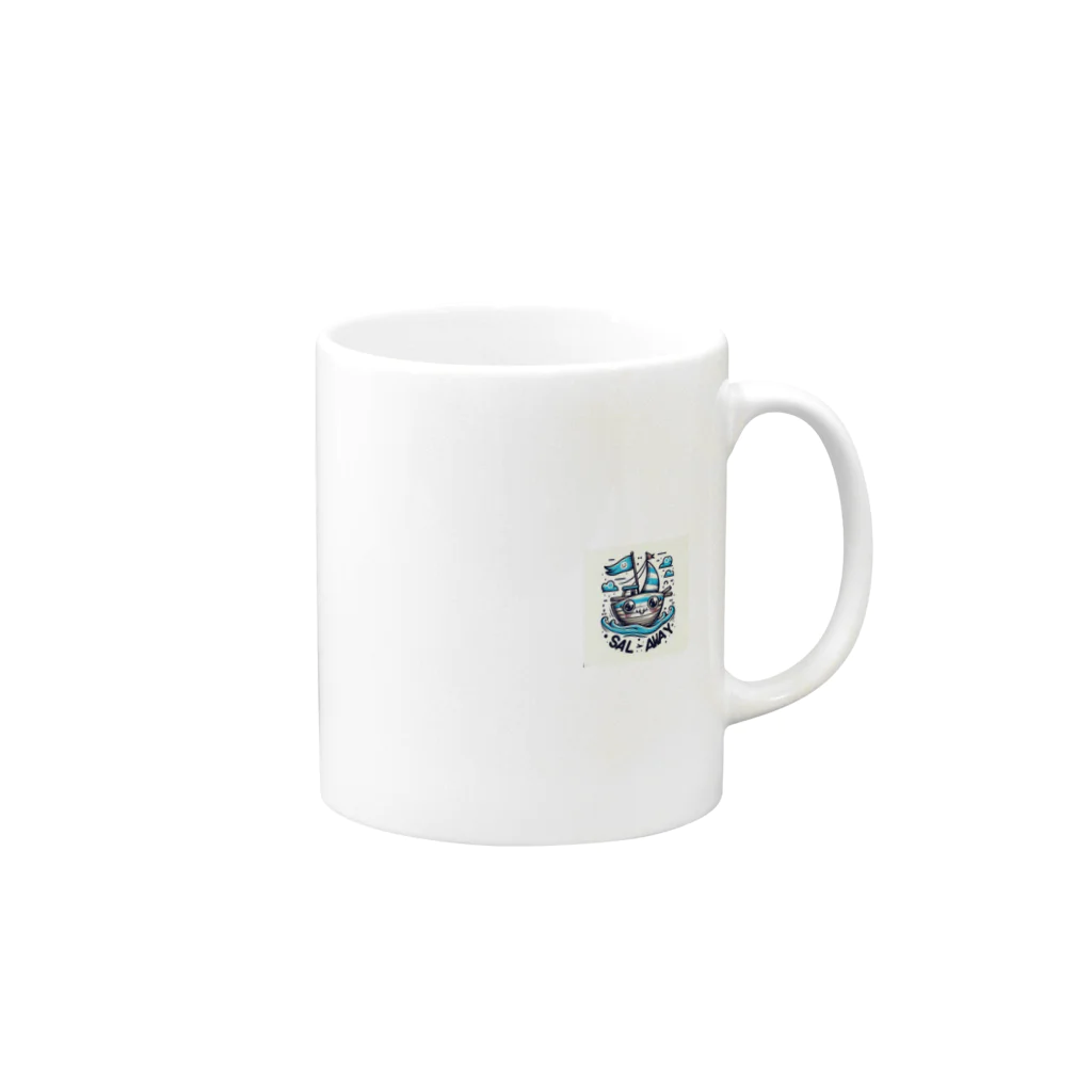 ユートピア.セレクションのフェリ子ちゃん Mug :right side of the handle