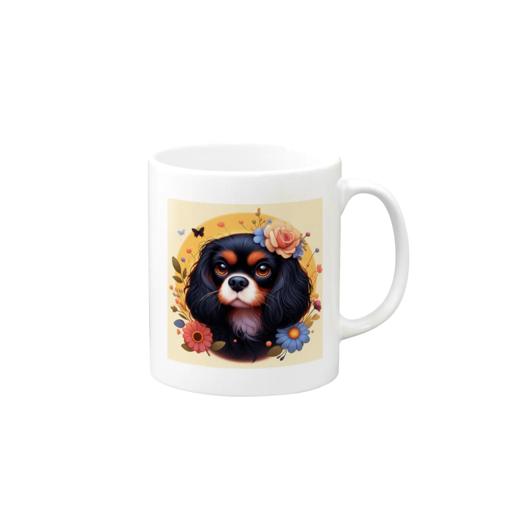 harvest15jkのらいちくん Mug :right side of the handle