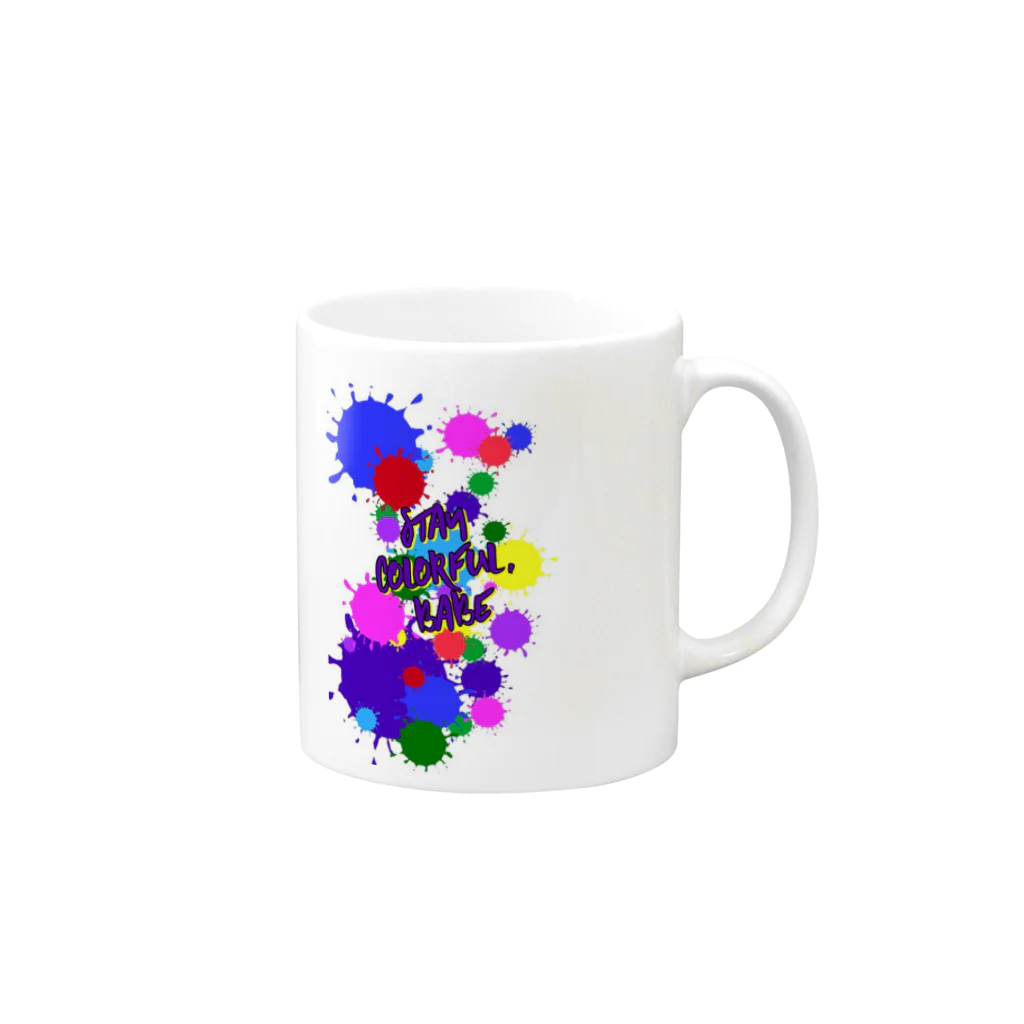 KOTOKOTOのcolour Mug :right side of the handle