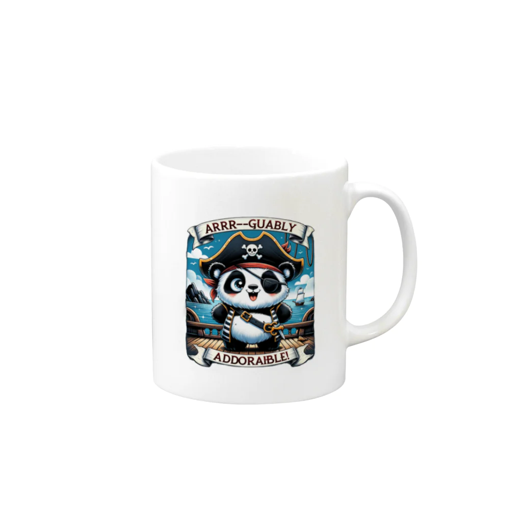 kumosuke_eのArrr-guably Adorable! Mug :right side of the handle