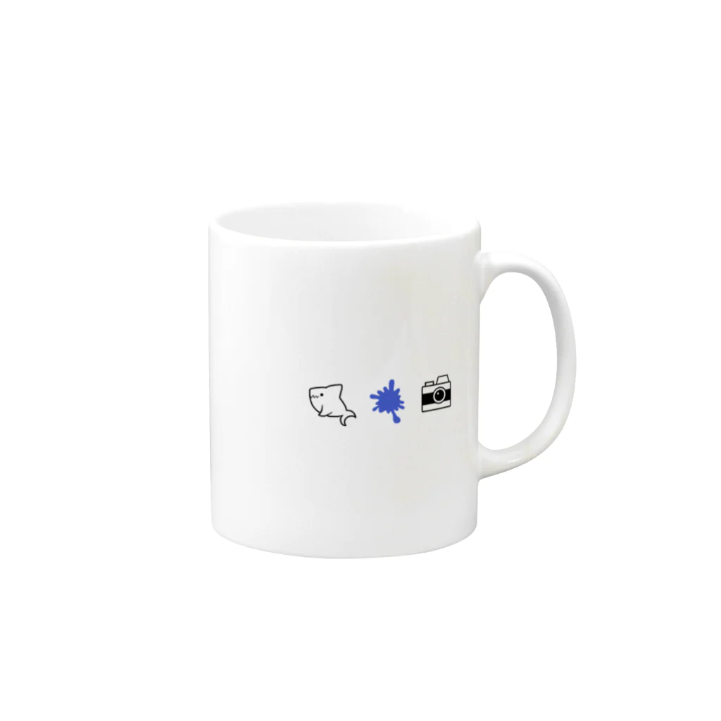 sschonchiのさやさめパーカー Mug :right side of the handle