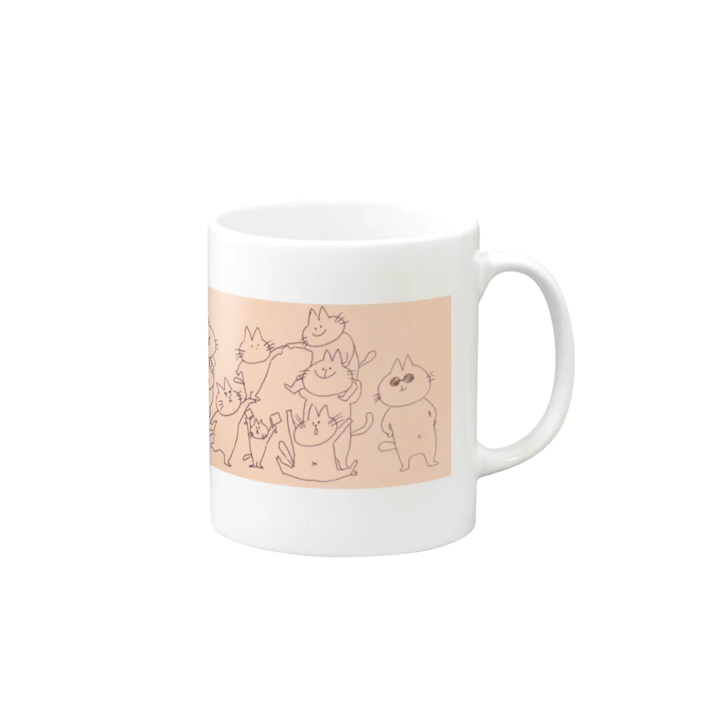 こうちゃのうんどうかい Mug :right side of the handle