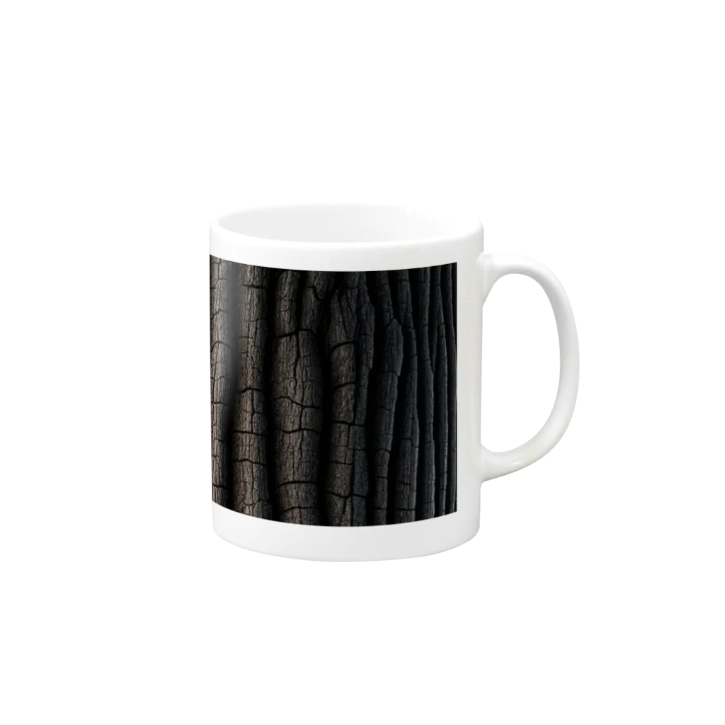 ウタショップのKUNUGI Mug :right side of the handle