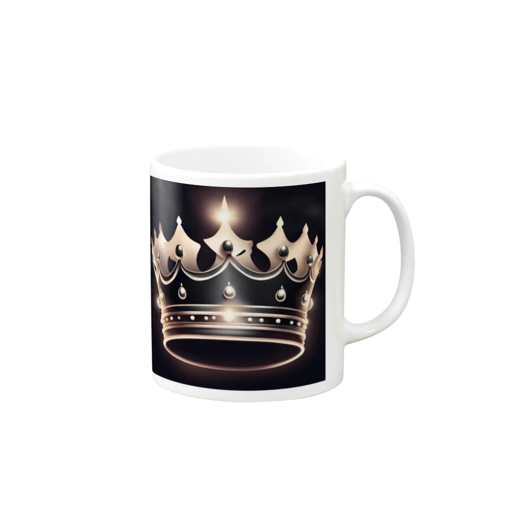 K1NG’s roomのK1NG’ s crown Mug :right side of the handle