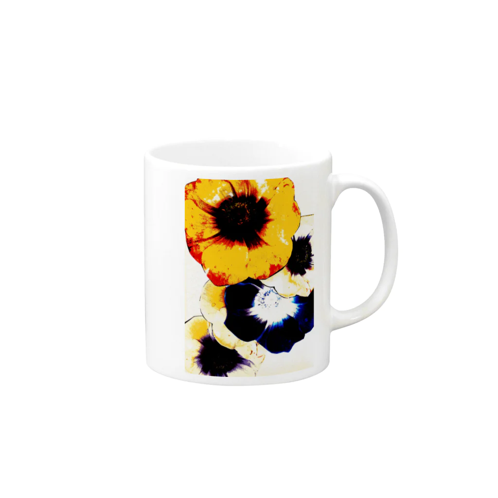 KUNIKO-ARTのRhapsody #16 Mug :right side of the handle