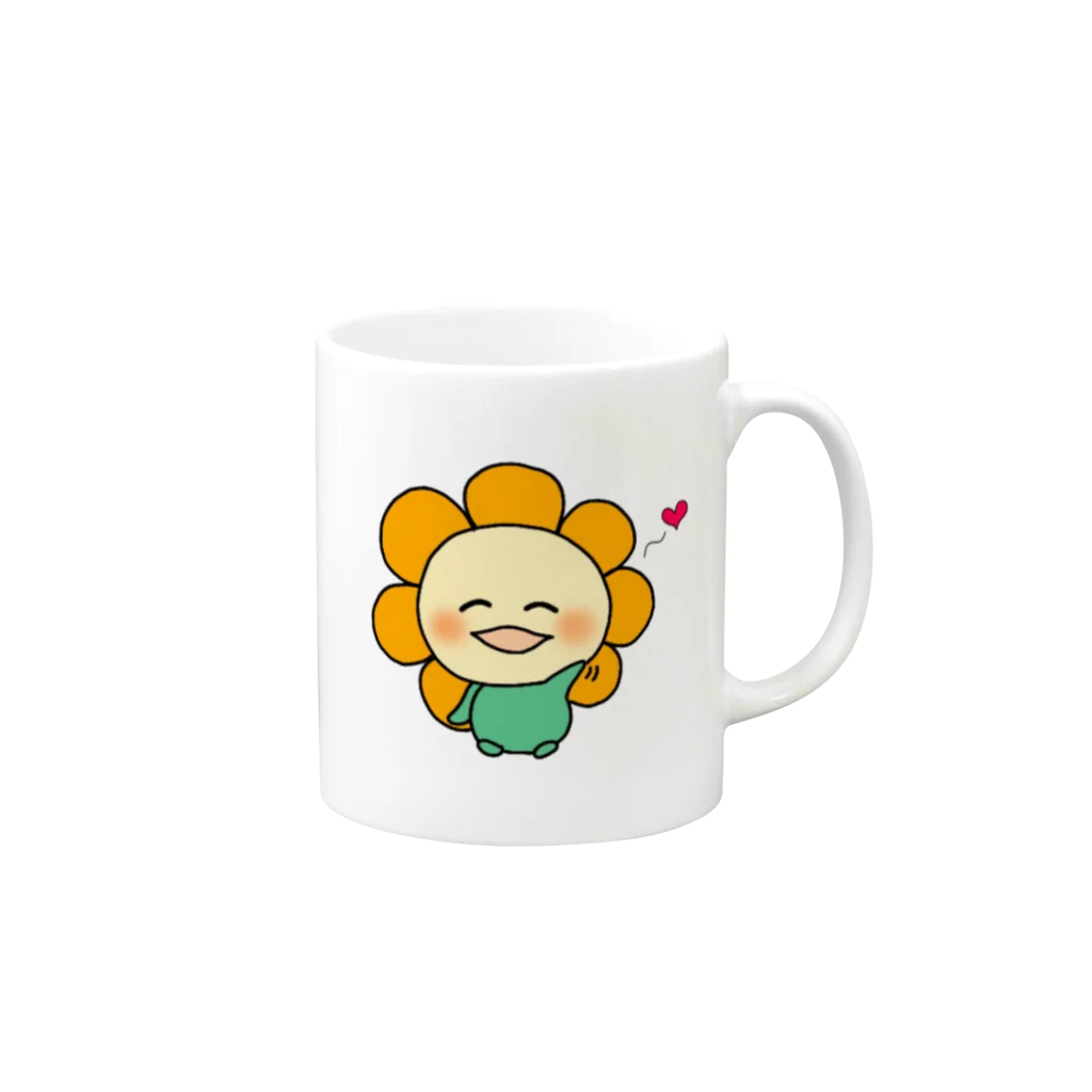 Tatemariのひまりちゃん Mug :right side of the handle