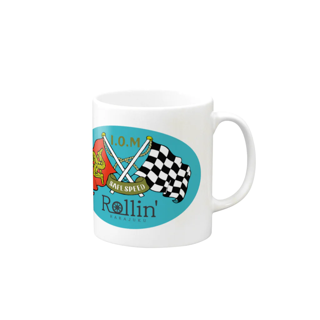 Rollin_HARAJUKUのI.O.M Mug :right side of the handle