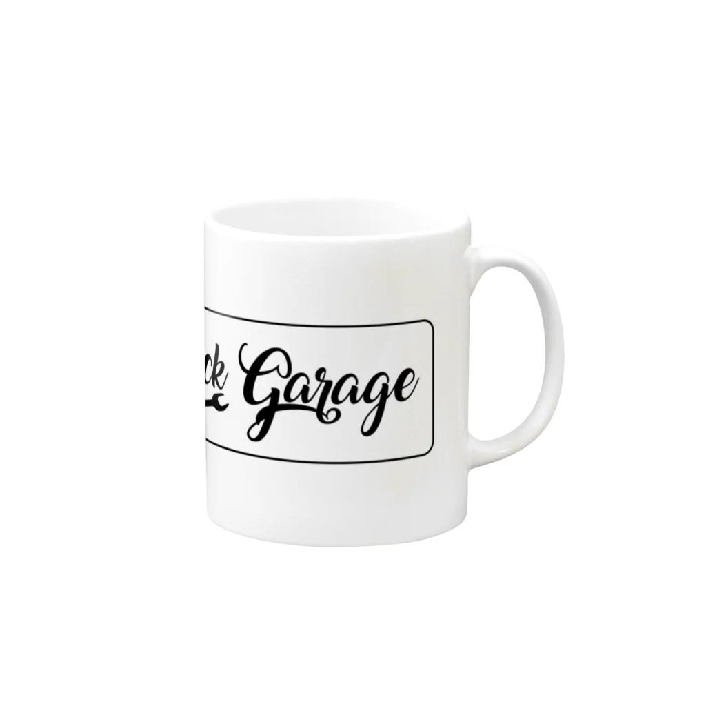 Knockgarageのknock garage Mug :right side of the handle