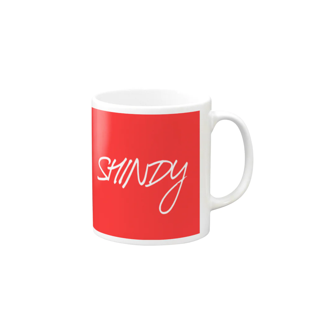 SHINDYのSHINDY マグカップの取っ手の右面