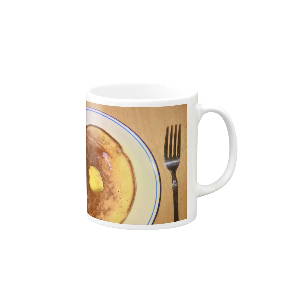 ましゅのEat meeeeee Mug :right side of the handle