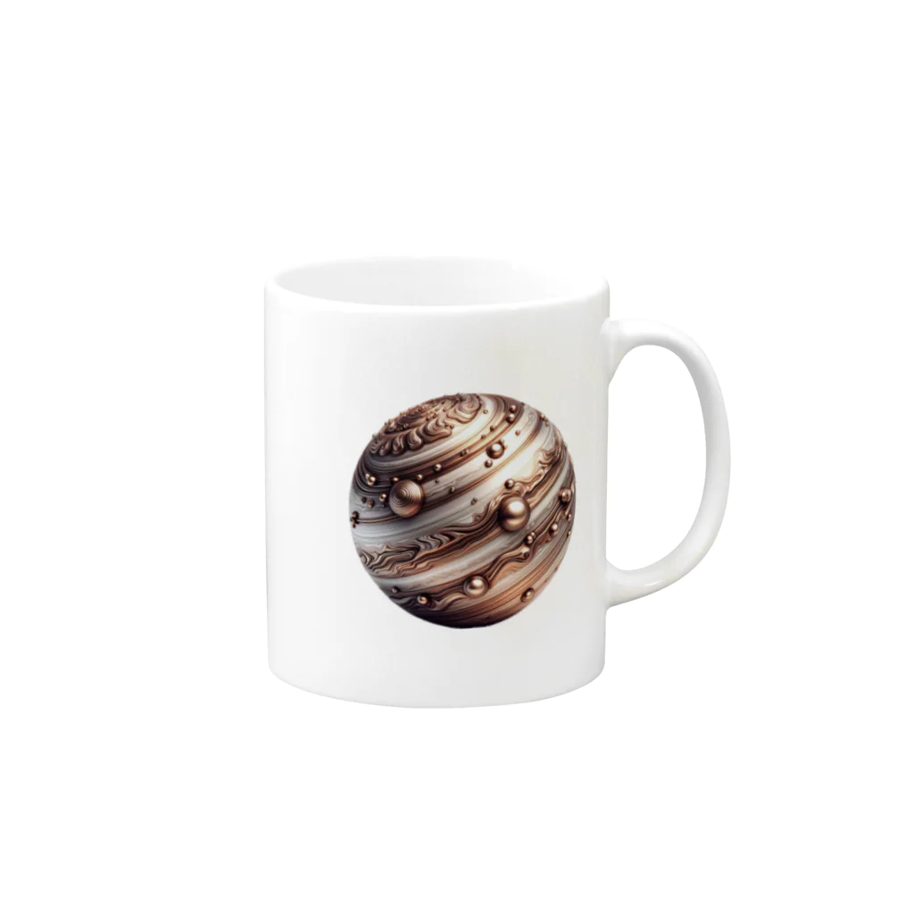 JUPITERのJUPITER❹ Mug :right side of the handle