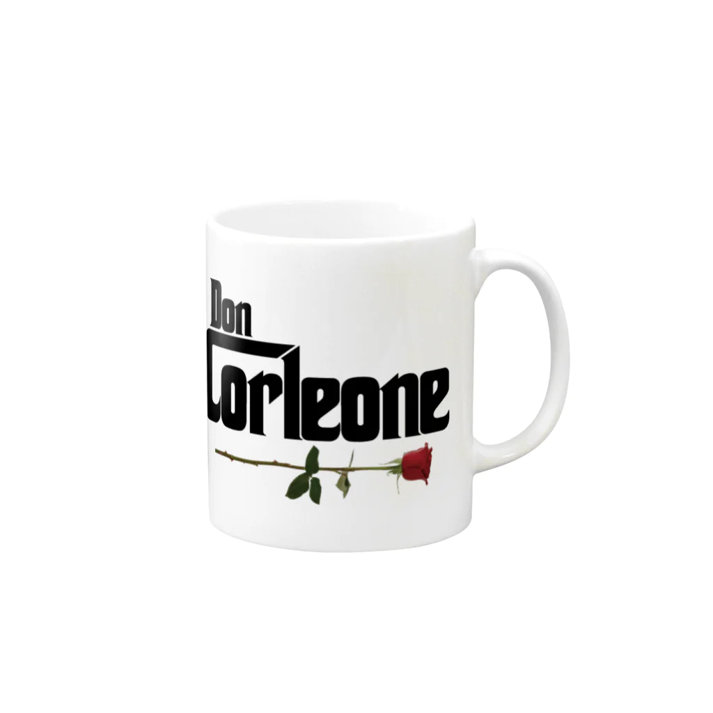 Ryta-graphicaのCorleone 01 W Mug :right side of the handle