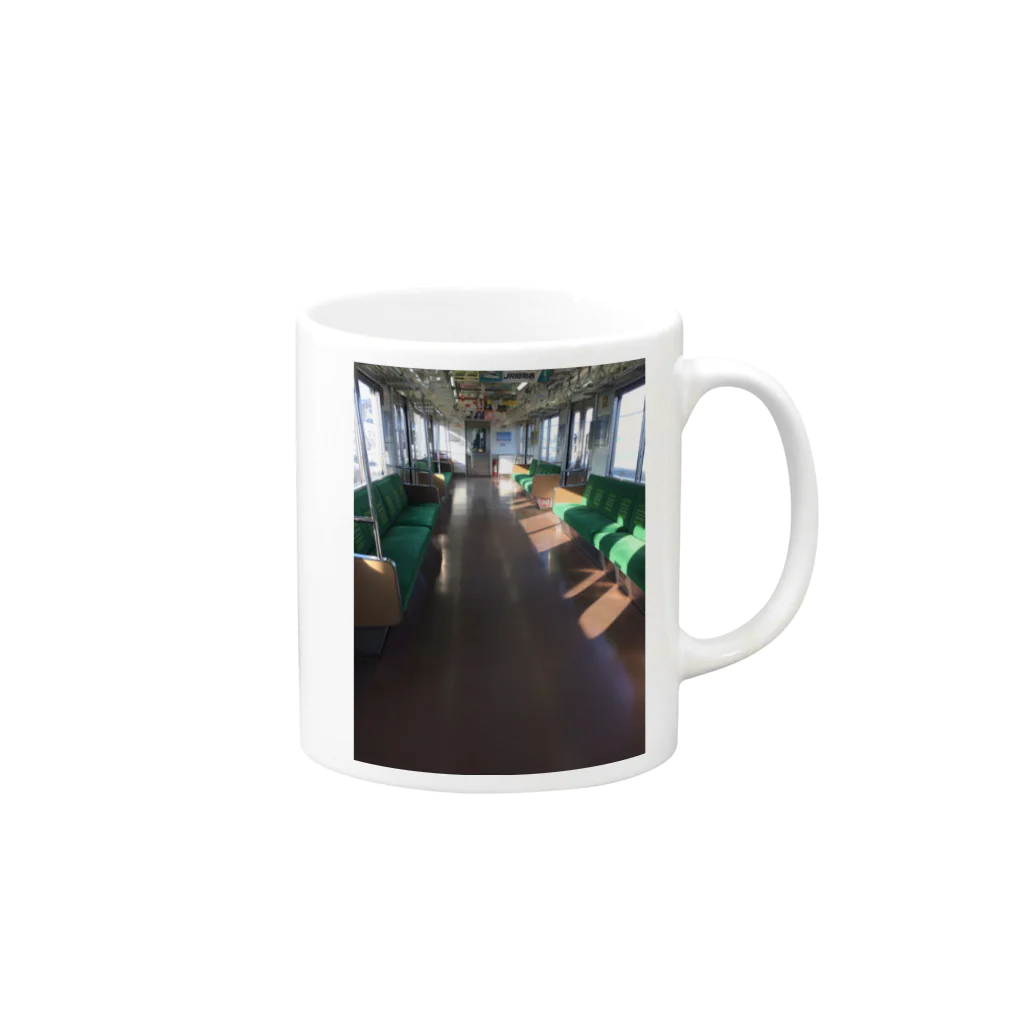 Okikuのアオハル Mug :right side of the handle