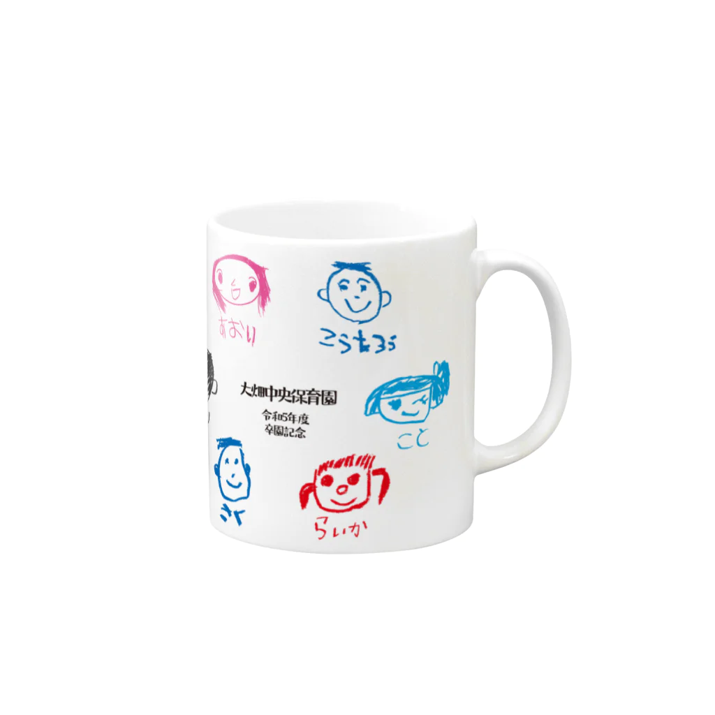 山田ラボのmug マグカップの取っ手の右面