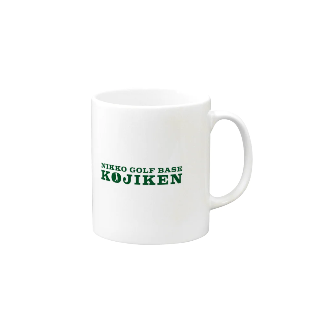 jyo&1suのNIKKO GOLF BASE KOJIKEN公式グッズ Mug :right side of the handle