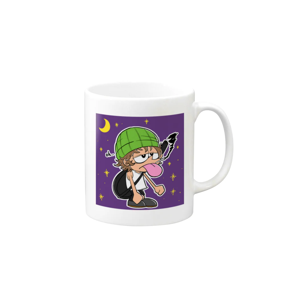 カトランプ商店のyamaP Mug :right side of the handle