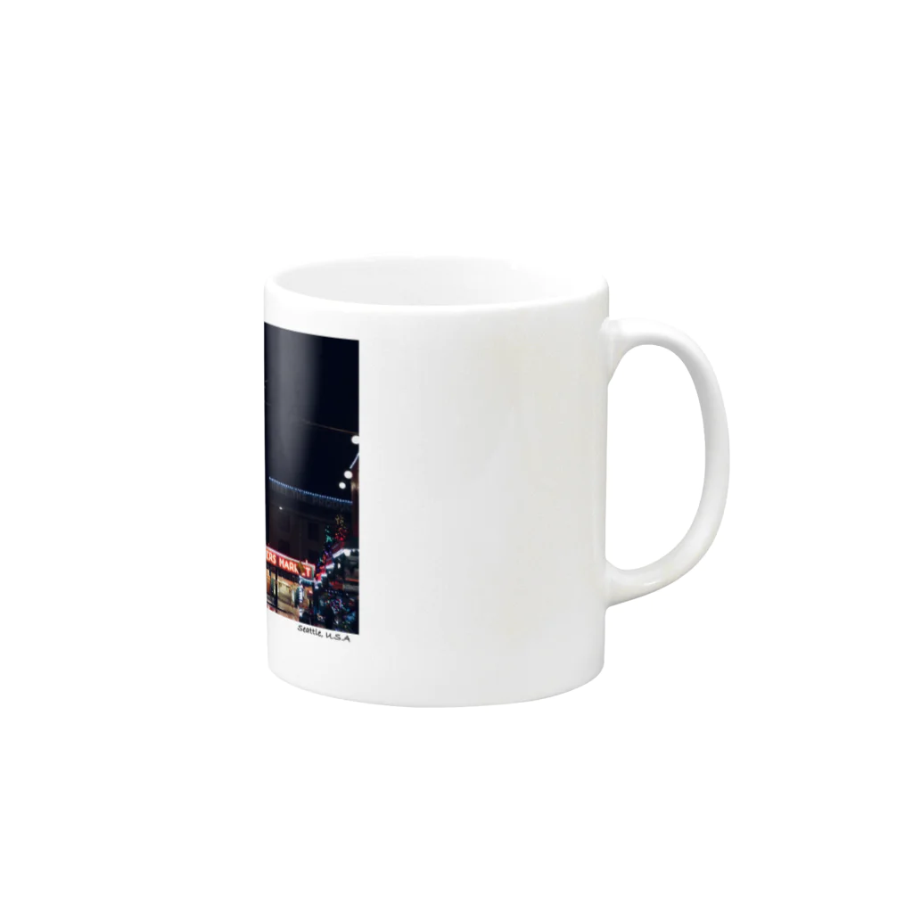 mone'sの[Seattle] T.V.I.S Mug :right side of the handle