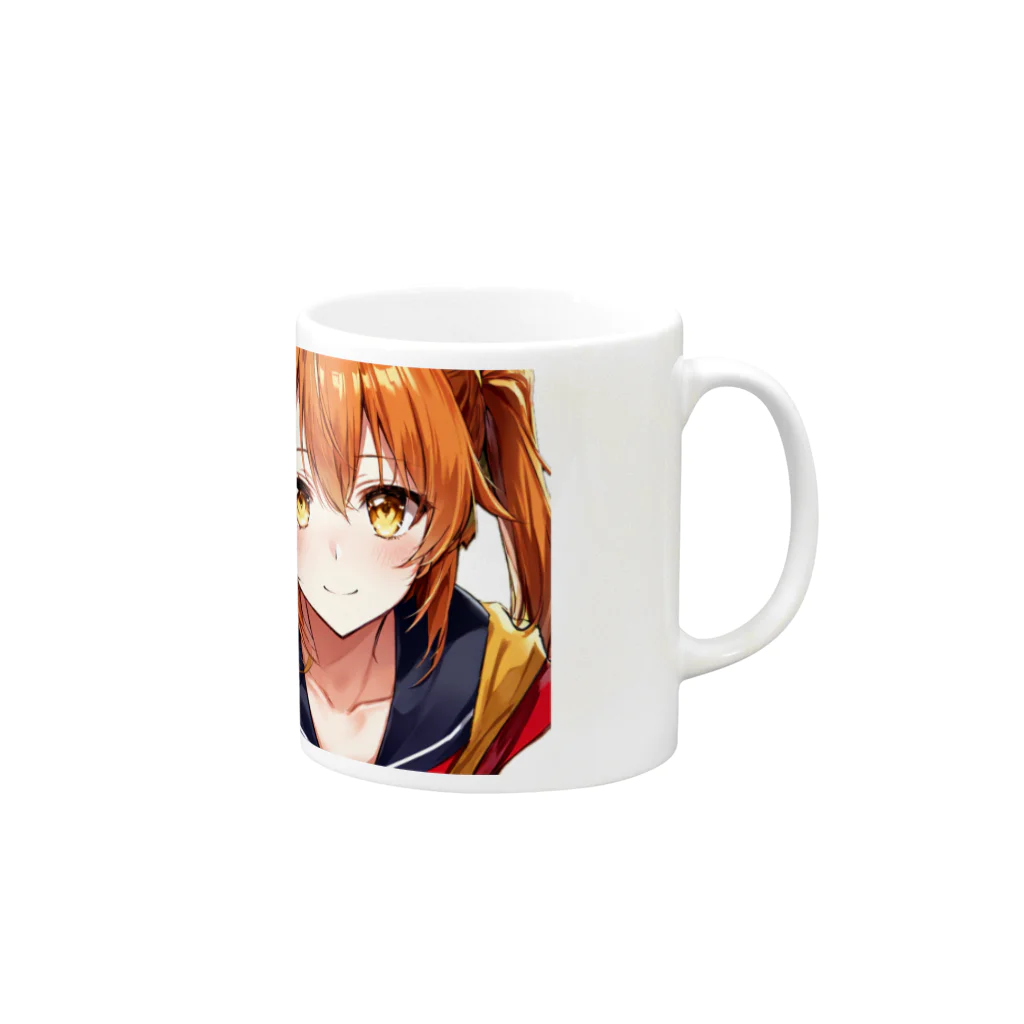 Minette222のみねっと Mug :right side of the handle