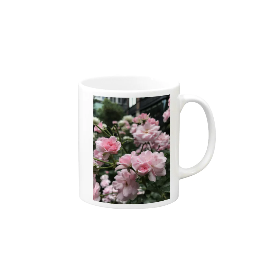 galah_addの三菱一号美術館の薔薇 Mug :right side of the handle