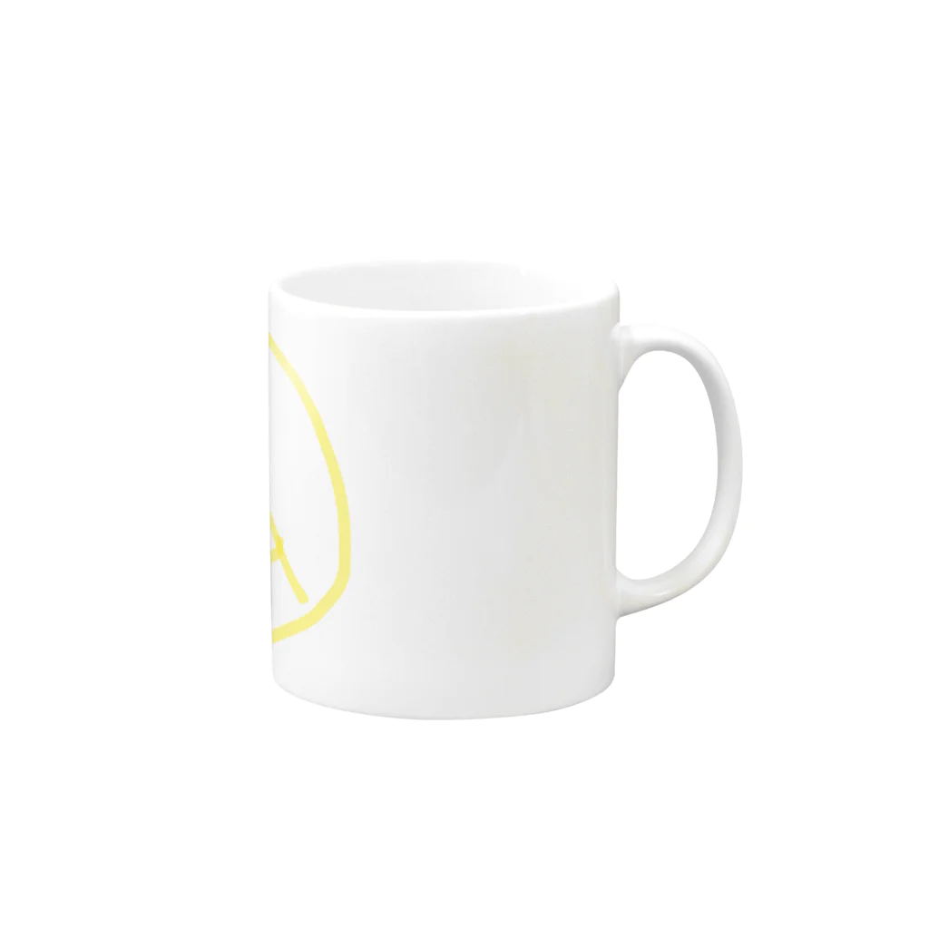 tubomisanの私シリーズ Mug :right side of the handle