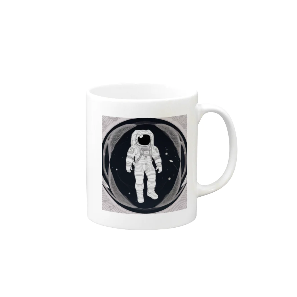 StayGold7のInterstellar Mug :right side of the handle