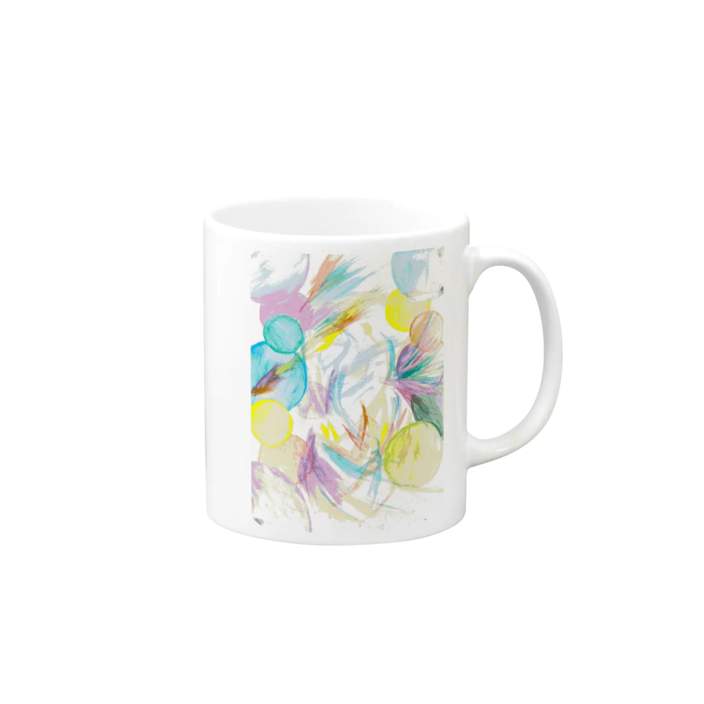 NAO-zenのisekai=彩 Mug :right side of the handle