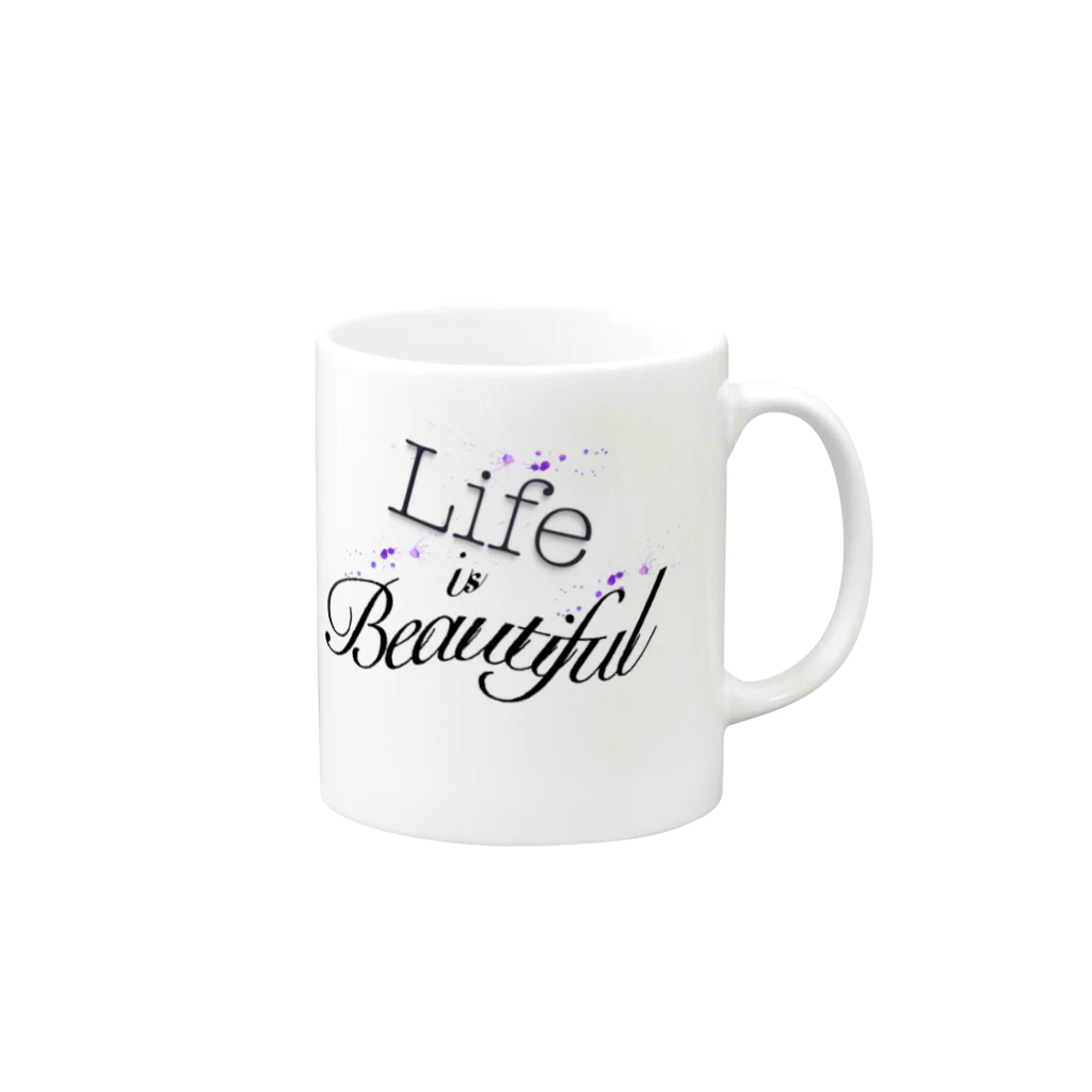 Culture SmileのInspirational Lifestyle Mug :right side of the handle