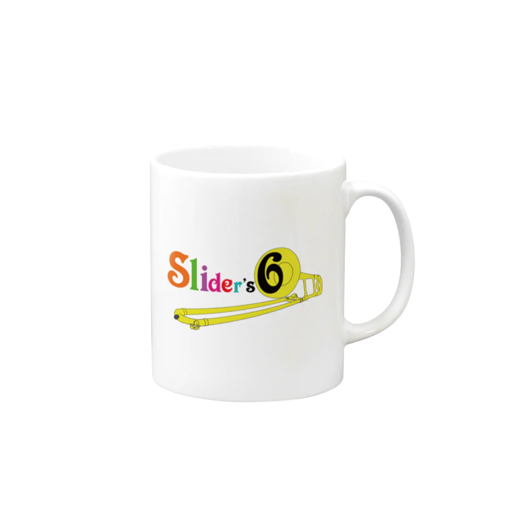 Kate187のSlider’s6 Mug :right side of the handle