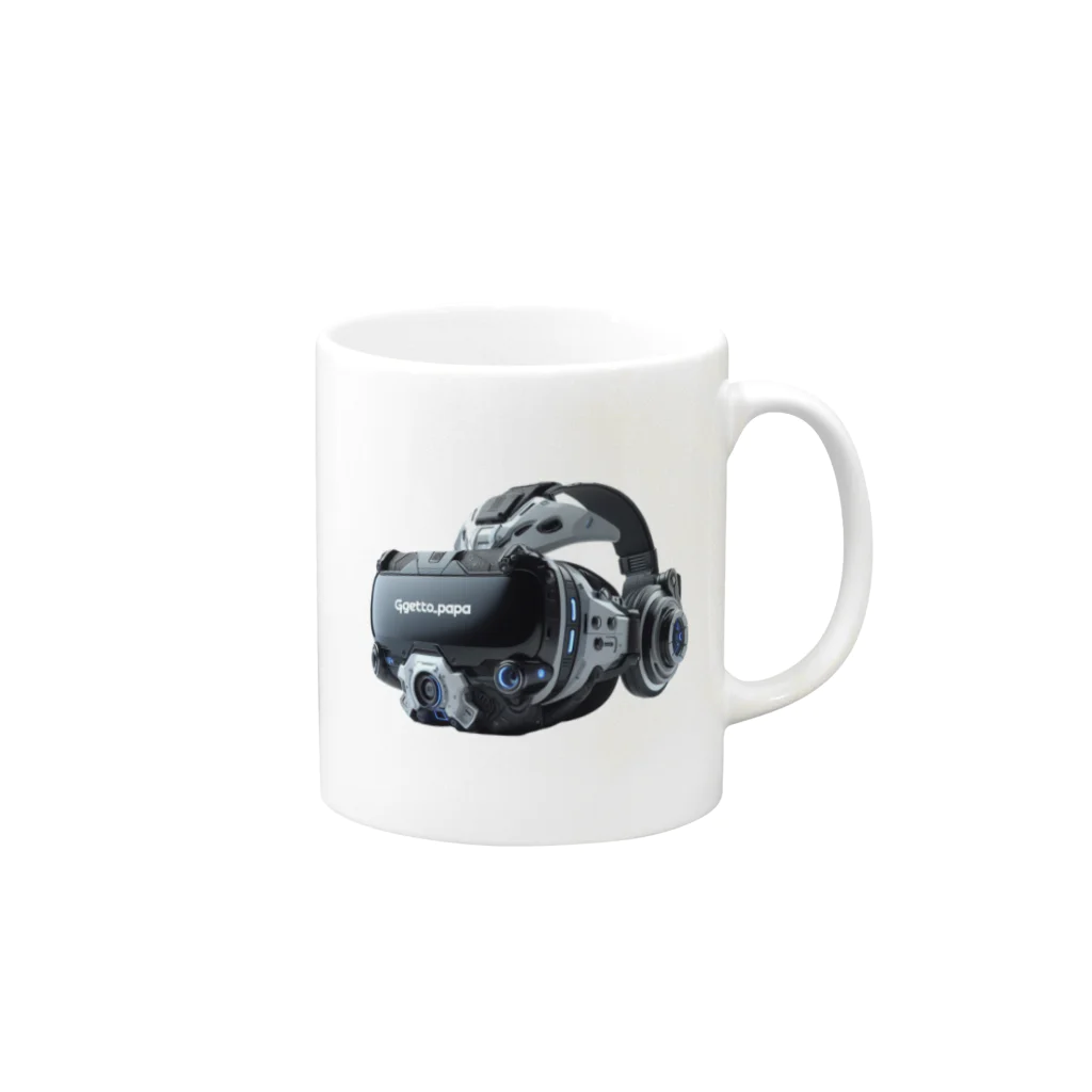 gajetto_papaのヘッドマウントディスプレー2 Mug :right side of the handle