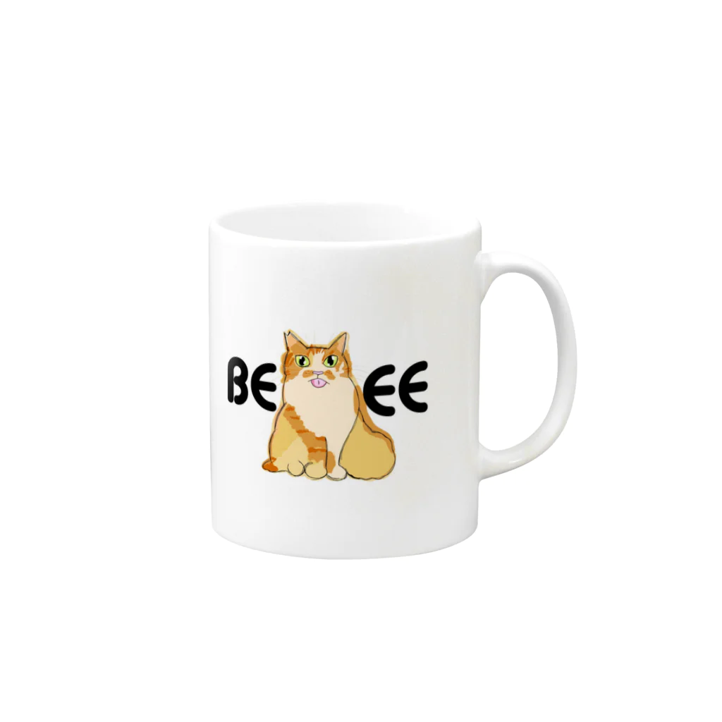 CAT♡CONのBEEE マグカップの取っ手の右面