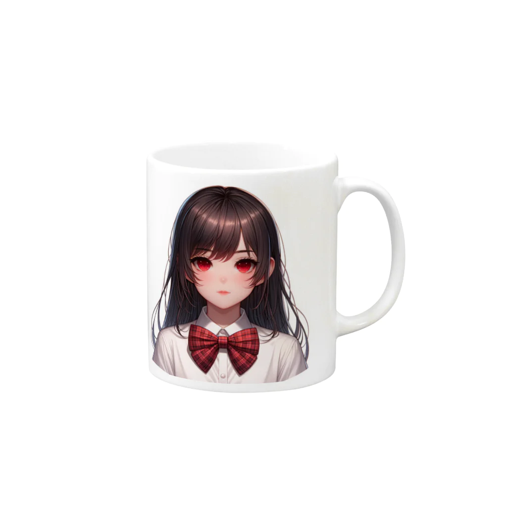 AIchan（AIイラスト）の愛081 Mug :right side of the handle