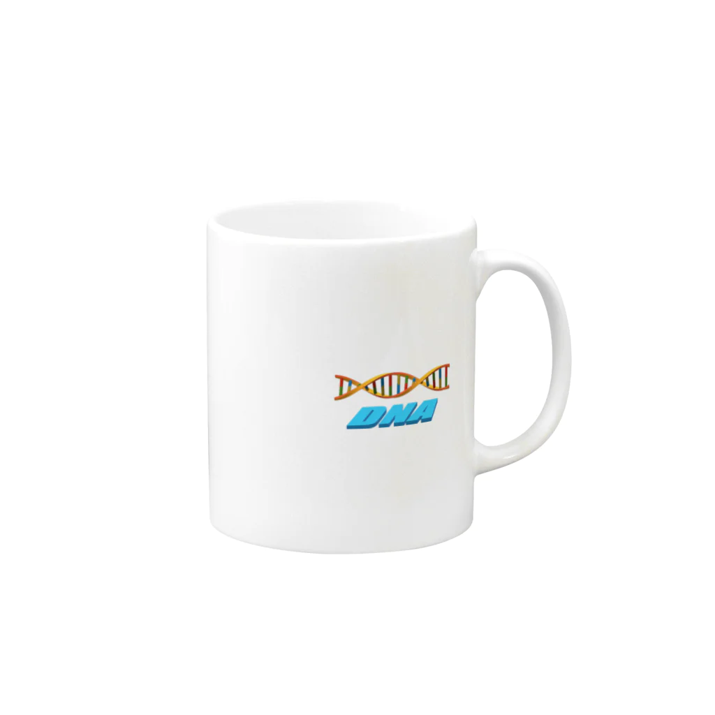 murafamilyのDNA ! Mug :right side of the handle