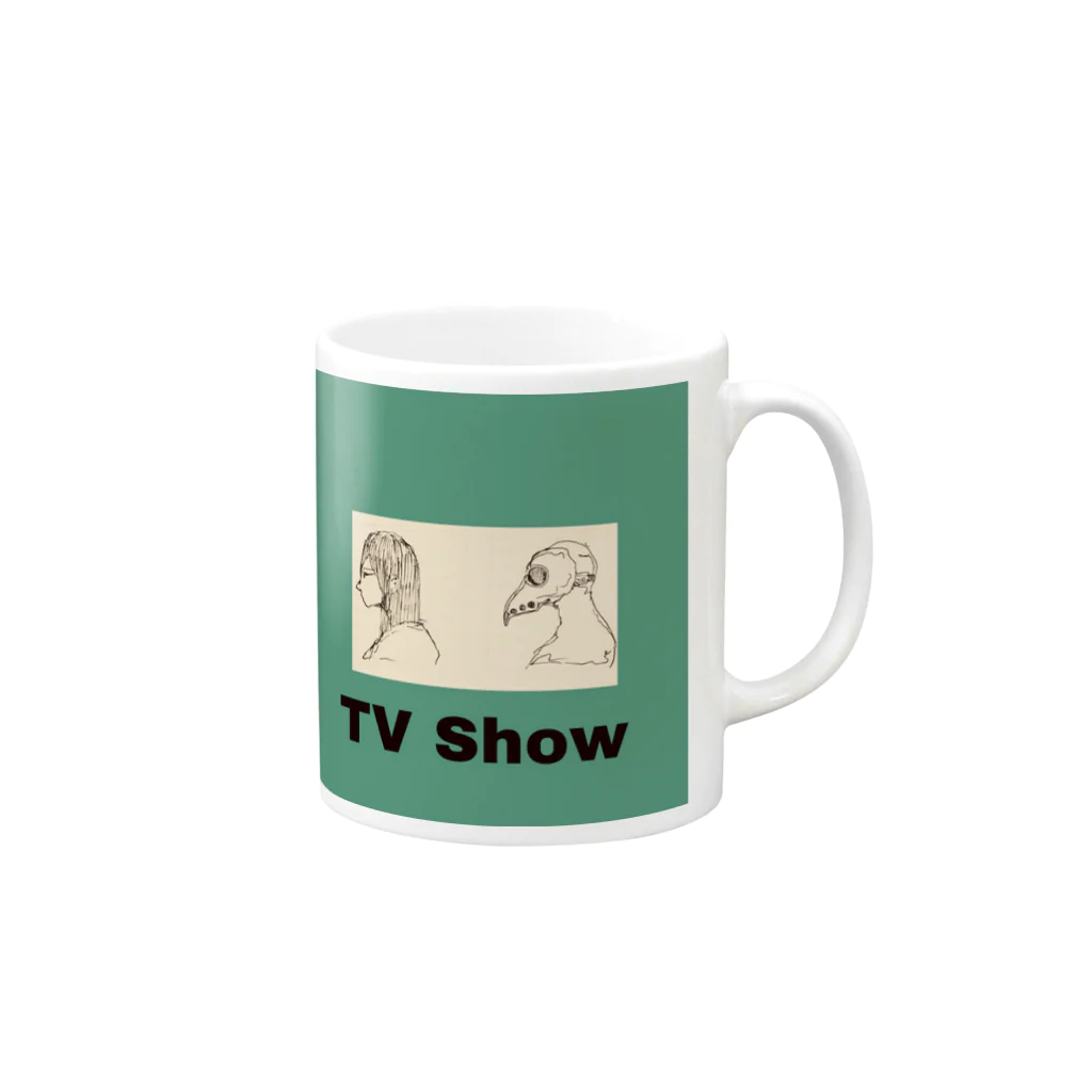 CloneのTV Show Mug :right side of the handle