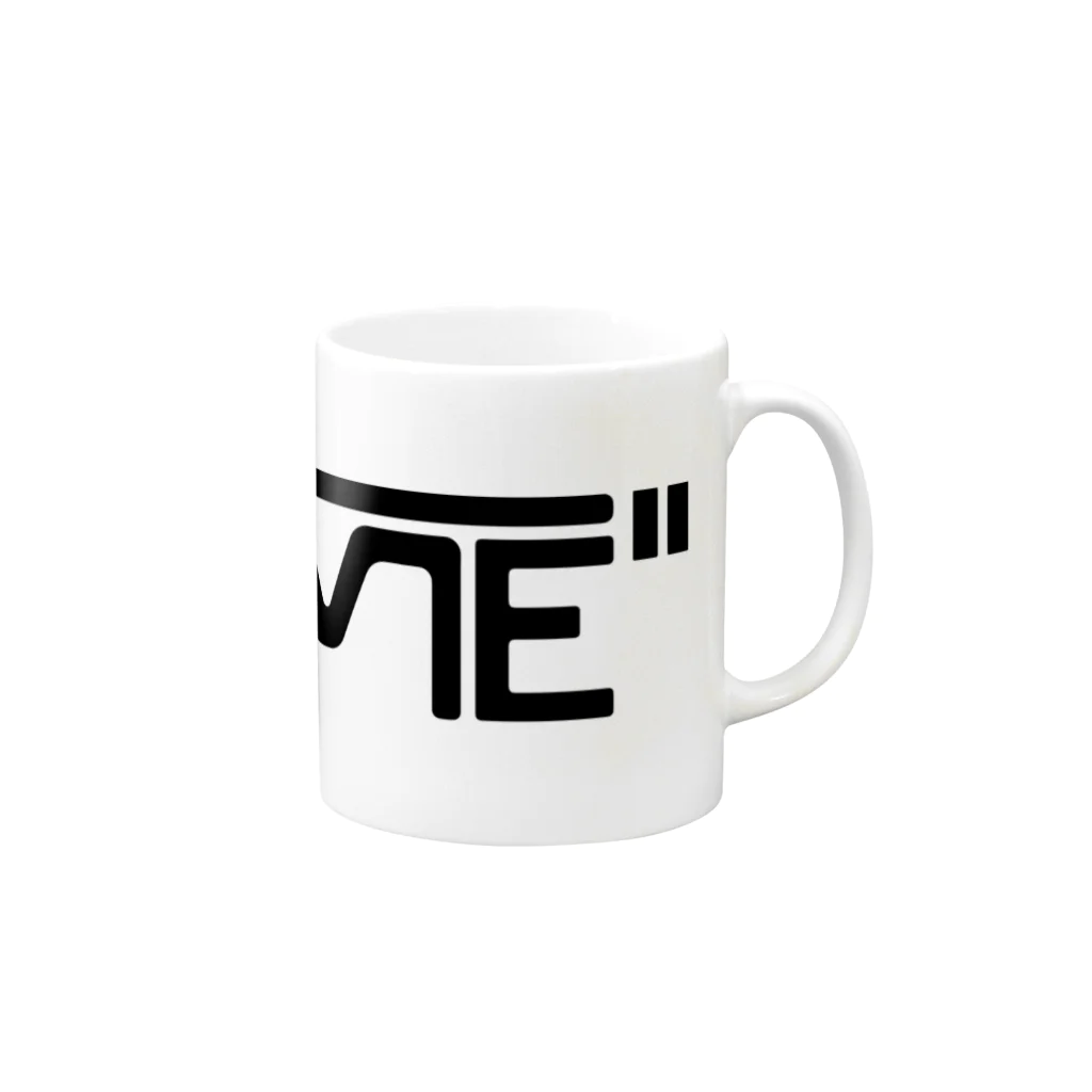 AURAstoreの"TIME" Mug :right side of the handle