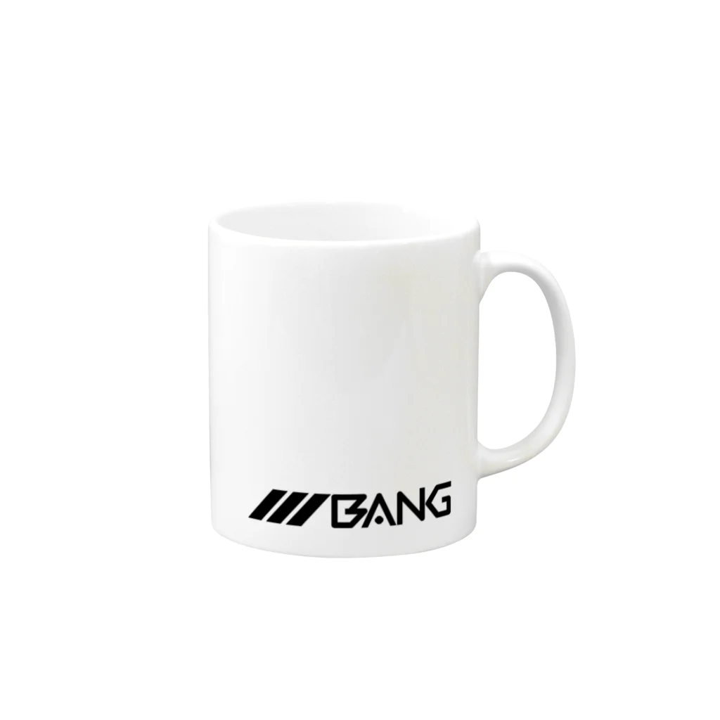 gk shopのBANG　Logo マグカップの取っ手の右面