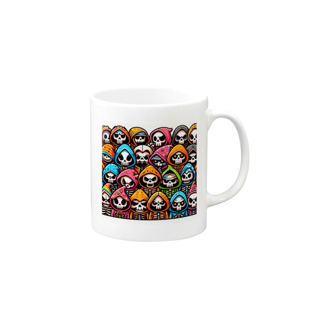 QshopのCotCot Mug :right side of the handle