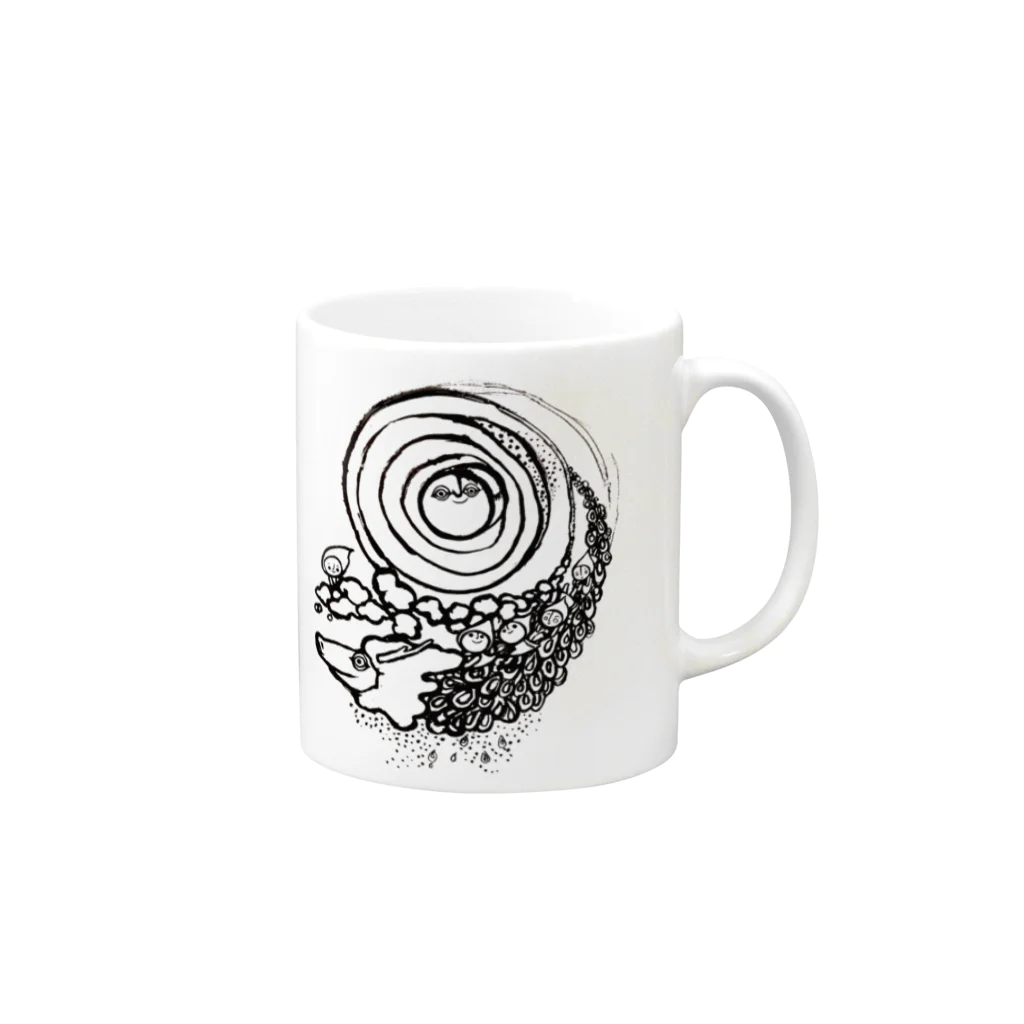 雑貨屋norieの2024 Mug :right side of the handle