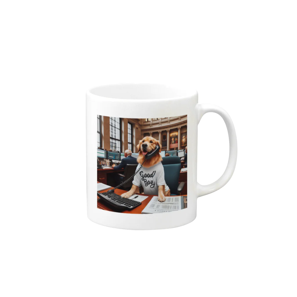 qloの商談GOOD BOY Mug :right side of the handle