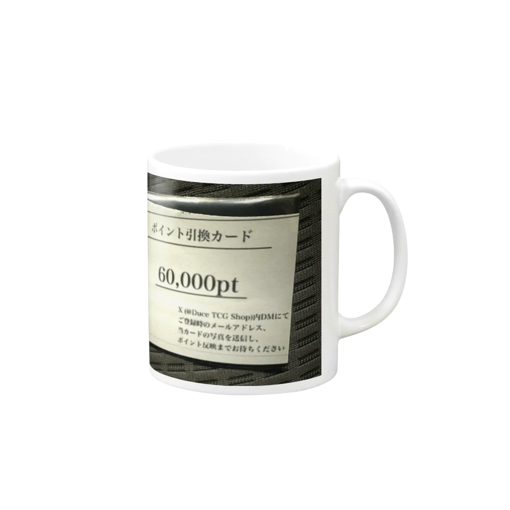 百花（会社グッズ企画計画中w）のDuceのポイント券 Mug :right side of the handle