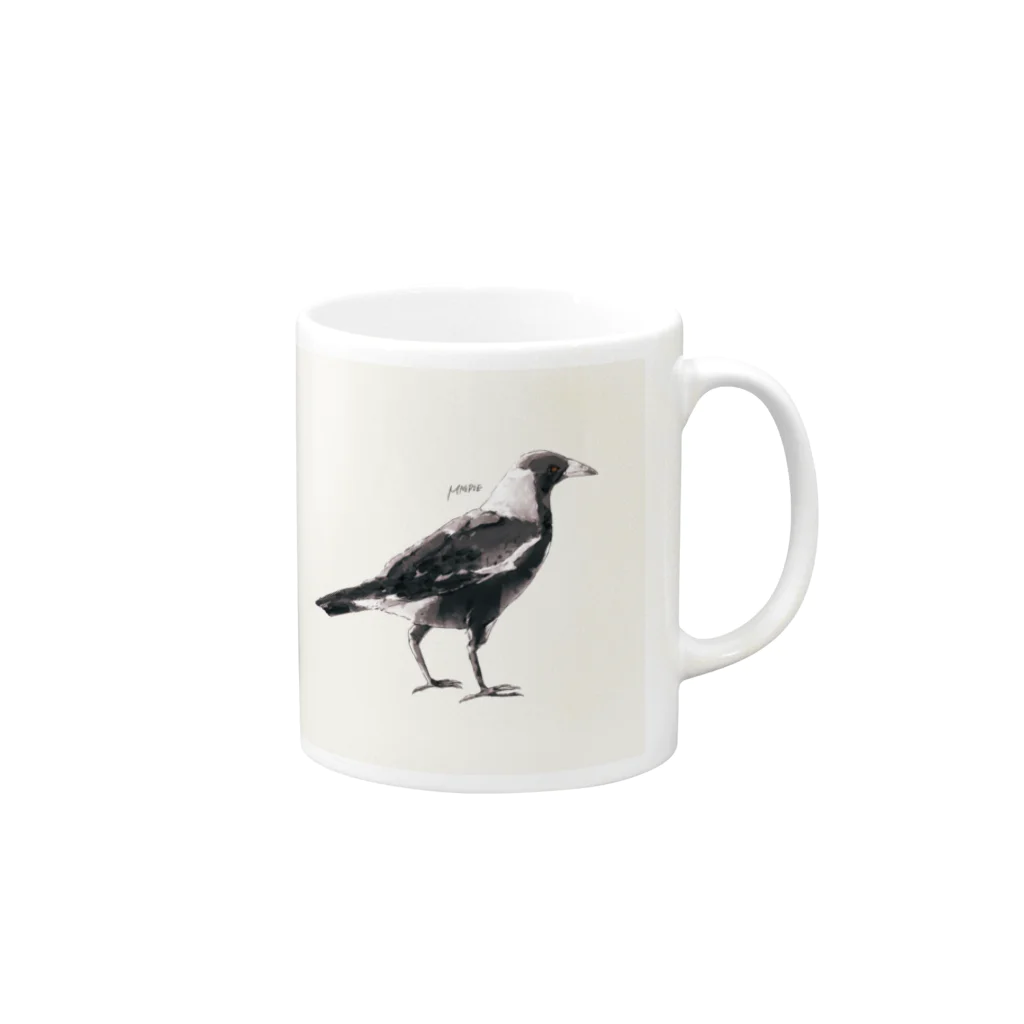 ９番目のMAGPIE Mug :right side of the handle