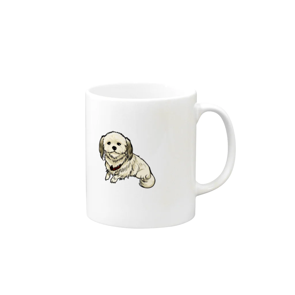 リアルＲＰＧキャラバンのドゥケ Mug :right side of the handle