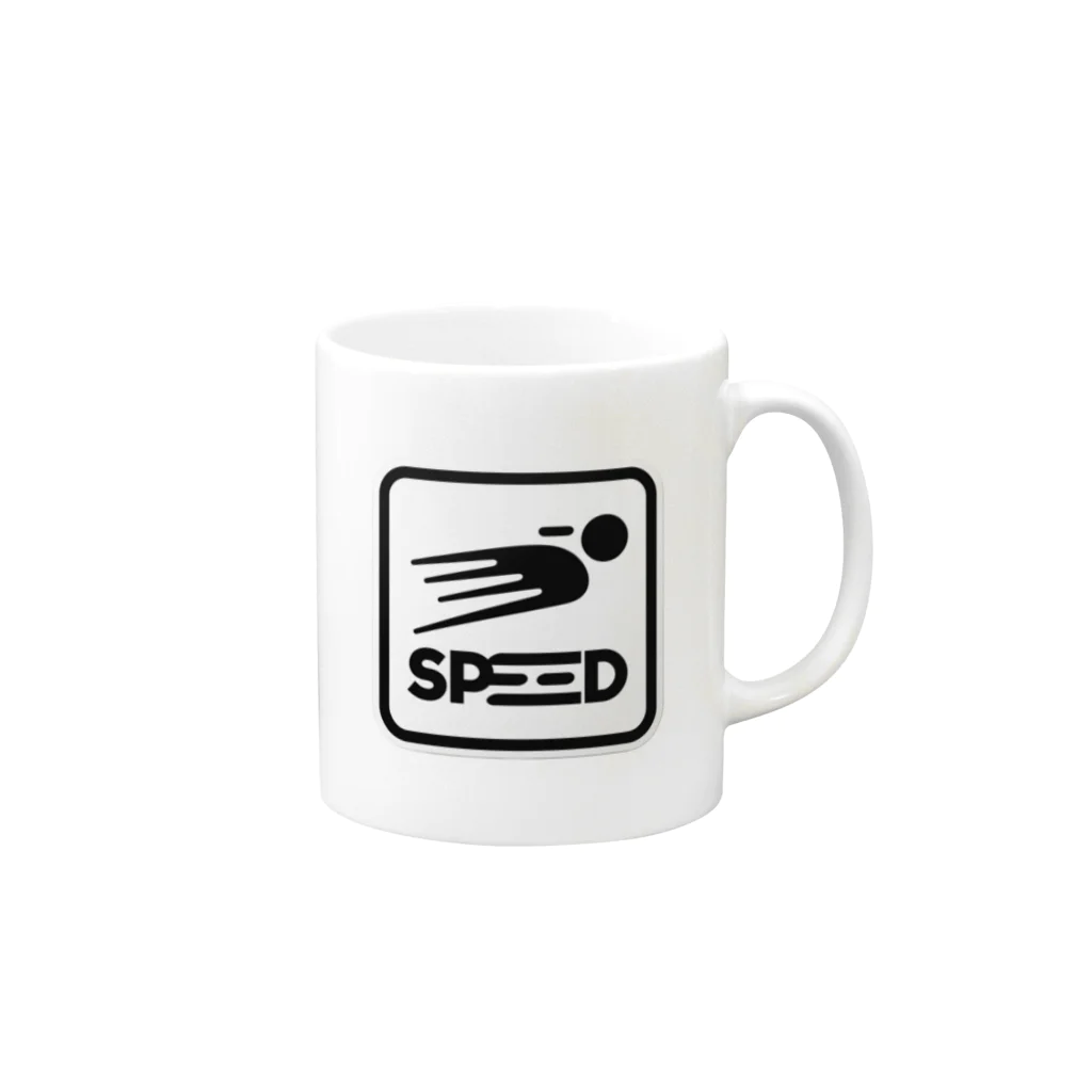 Iku6710のSPEED Mug :right side of the handle