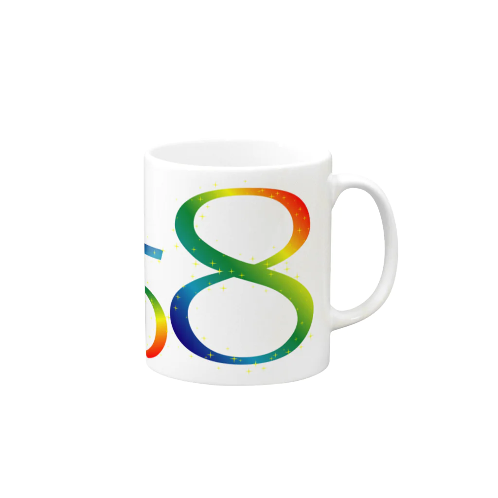 ainarukokoroの光　３５８ Mug :right side of the handle