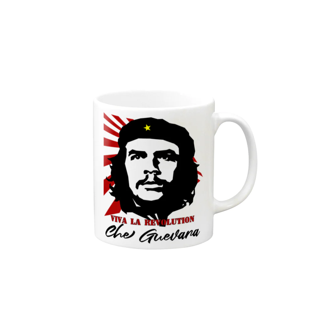 JOKERS FACTORYのGUEVARA ver.2 ゲバラ Mug :right side of the handle