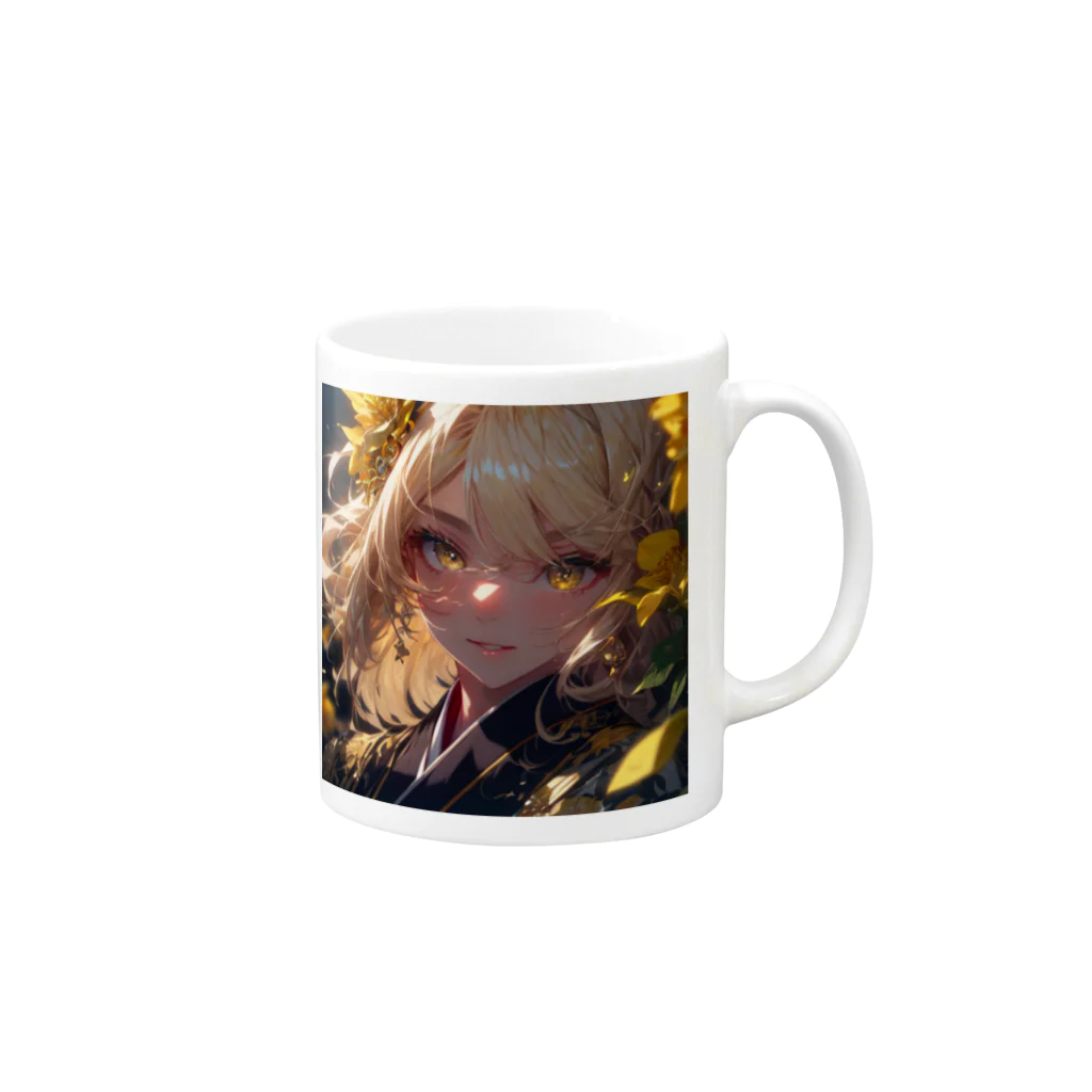 Suito-のすいと Mug :right side of the handle